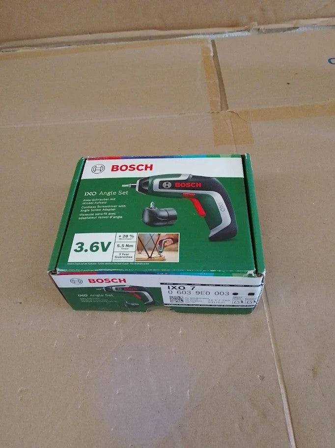 Bosch Home Garden IXO Cordless Screwdriver 7th Gen 3.6V 2.0Ah 5.5Nm New