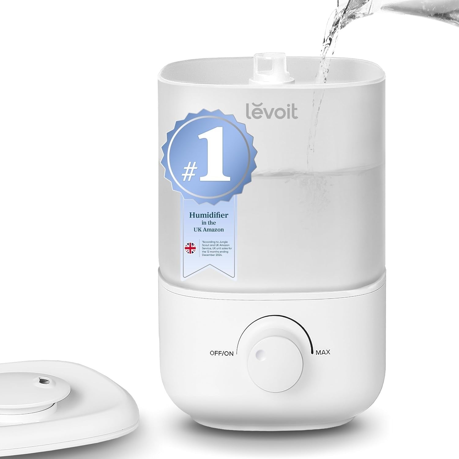Levoit Humidifier Bedroom Ultra Quiet 23dB Easy To Fill Clean Cool Mist 2.5L New