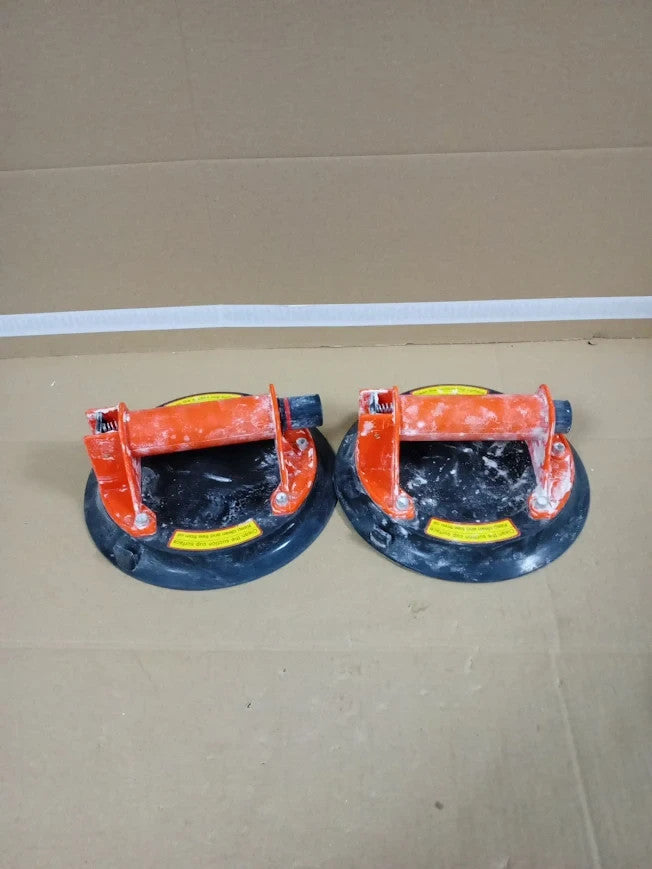 Heavy Duty Electric Glass Suction Cup Lifter Automatically Re Pressurizes Dual