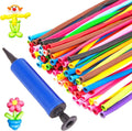 G4GADGET Modelling Balloons Kit 30 Pack Pump Twist Balloons Animal Hat 8+ New