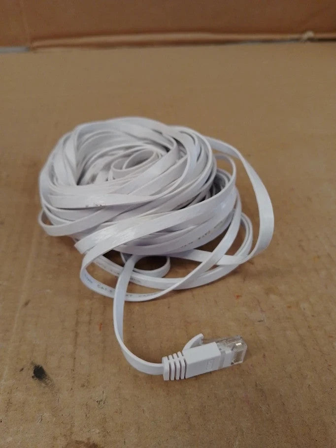 Nixsto 20m Ethernet Cable Cat 6e Cat6 Long Internet Cable Snagless Rj45 New