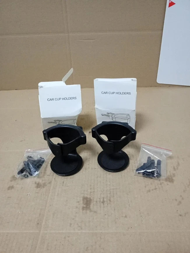 2x Universal Car Cup Holders Dashboard Door Mount Drink Holder Van Caravan New