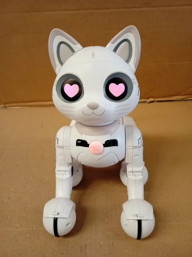 Lexibook Power Kitty Robot Cat KITTY01 Programmable Robot Light Sound Effects 4+