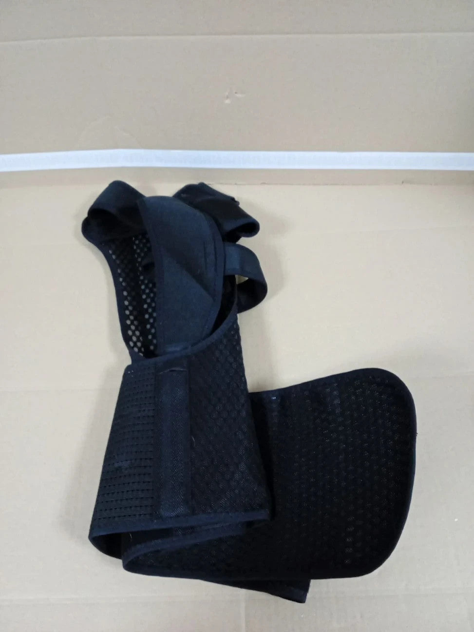 HLGO Posture Corrector Women Men Back Brace Support Spine Align XXL Black
