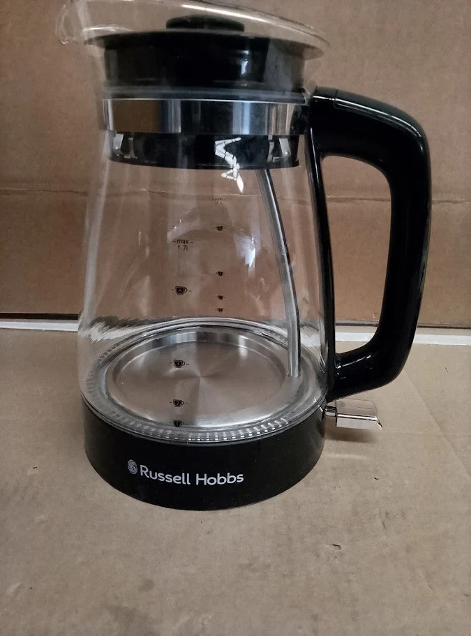 Russell Hobbs Carafe Style 1.7L Cordless Electric Glass Kettle 26080 3000W New