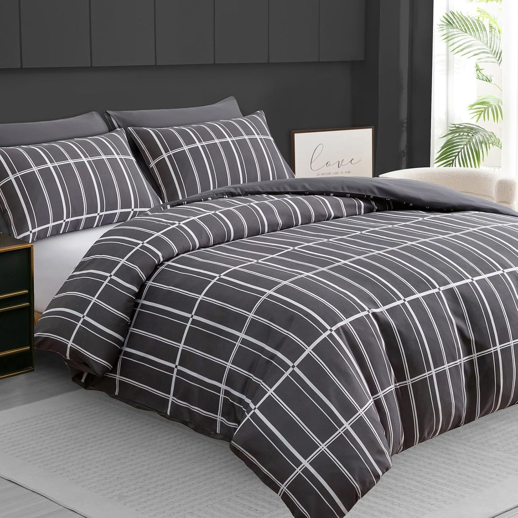Pamposh Single Duvet Cover Set Premium Brushed Microfiber 135x200cm Bedding New