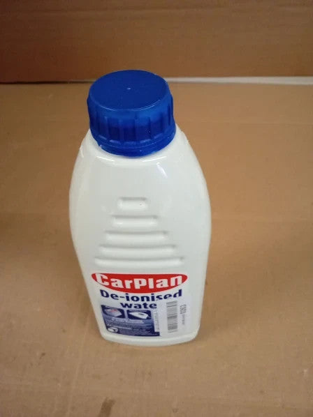 CarPlan DIW000 De Ionised Water 1 L Automotive Exterior Window Unscented New