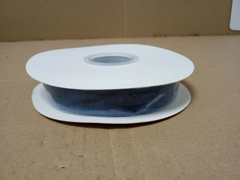Italian Options Velvet Blue Ribbon High Quality Luxury Single Face Crafting New