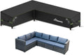 Beeway Garden Sofa Cover L Shape Waterproof Outdoor Patio Rattan Corner New