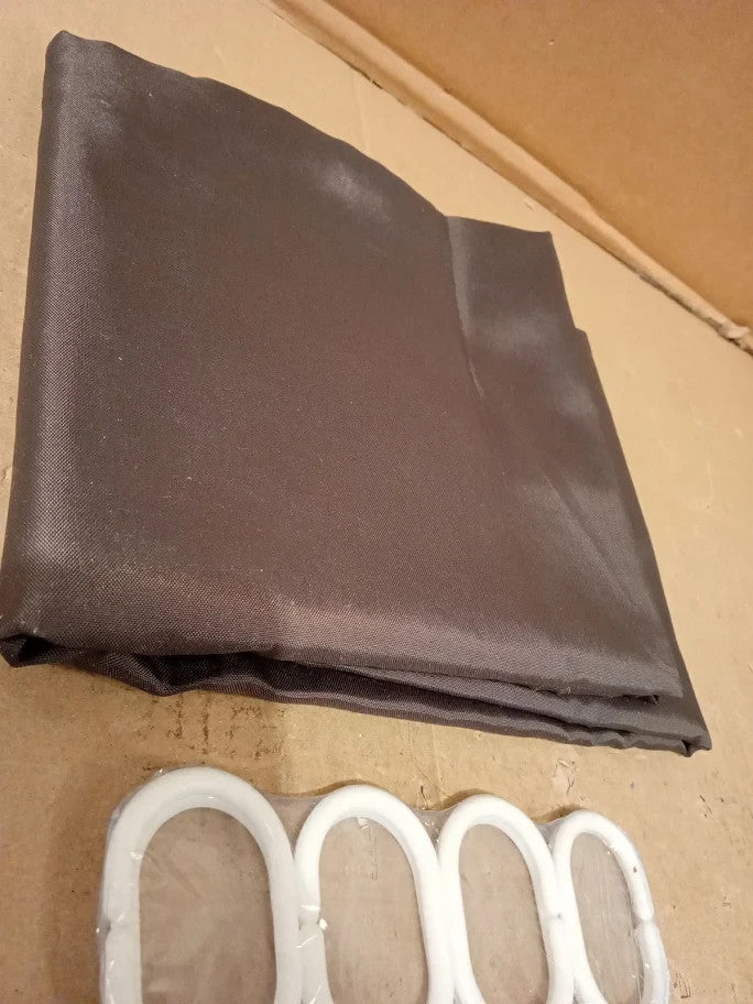 Furlinic Shower Curtain Mould Proof Resistant Waterproof 129x200cm Grey New