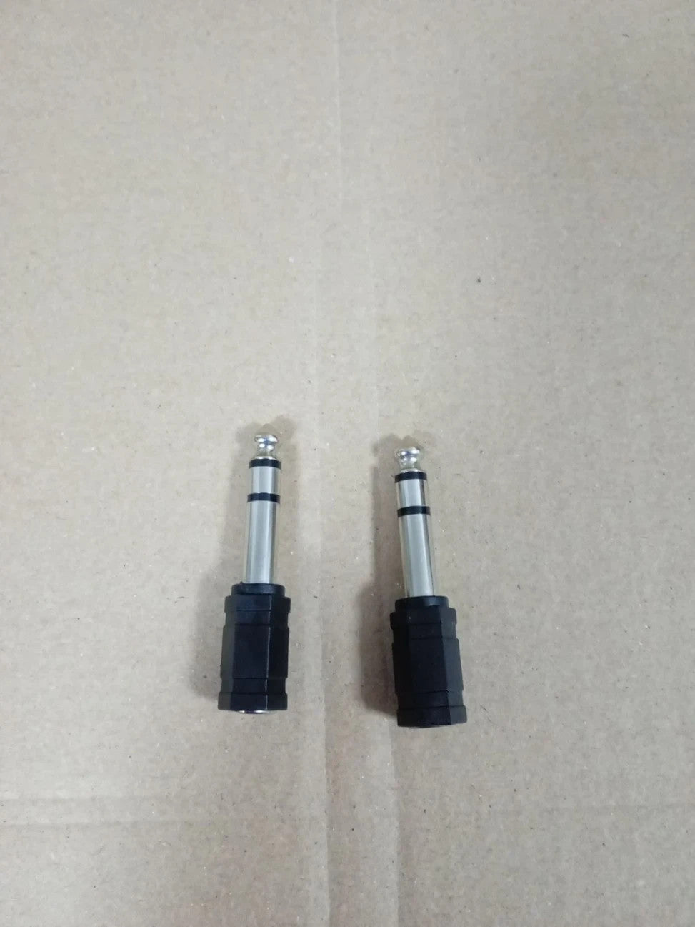 2 Pieces Headphone Jack Adapter 6.35mm Male To 3.5mm Headphone Jack Adapter New