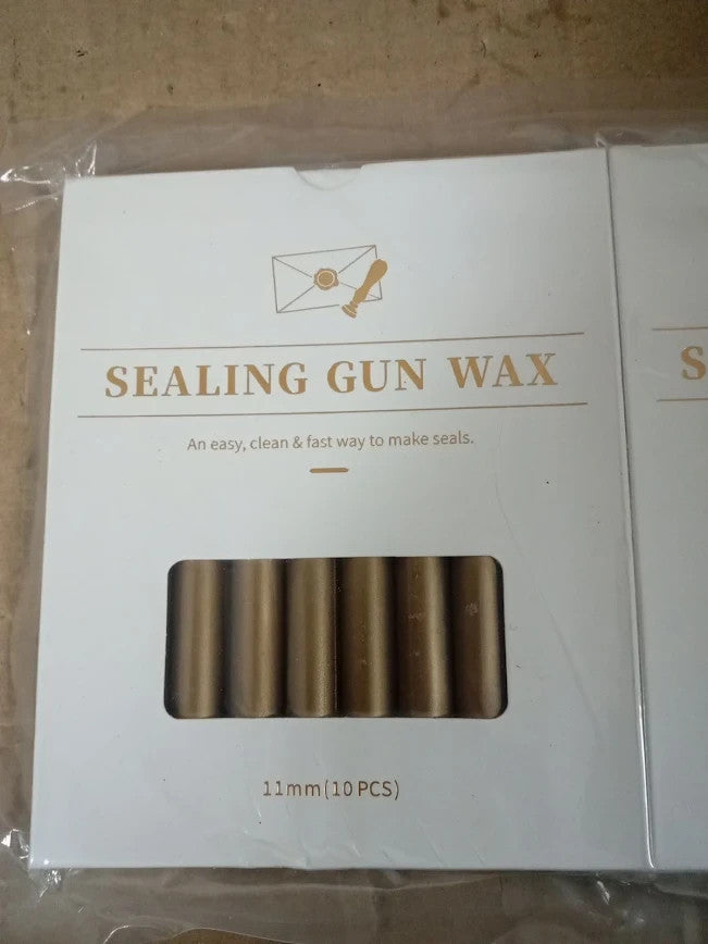 Tomgenrine Glue Gun Sealing Wax Sticks Ideal Wax Seals Letters Bronze Gold New