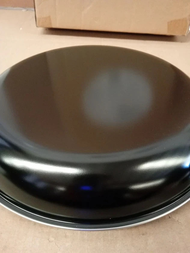 Basics 30cm Frying Pan Interior Exterior Material Carbon Steel Black New