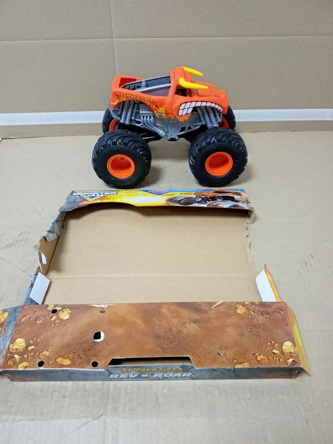 Monster Jam Official El Toro Loco Rev N Roar 1:15 Scale Monster Truck 3+ New
