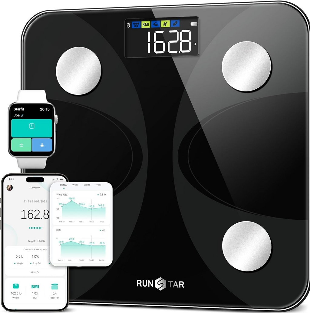 Scales Body Weight Fat Percentage RunSTAR Ultra Precision Digital Accuracy New
