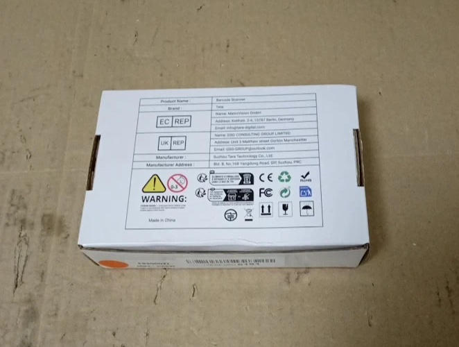Tera Mini 1D 2D QR Bluetooth Barcode Scanner Wireless USB 3 in 1 Portable New
