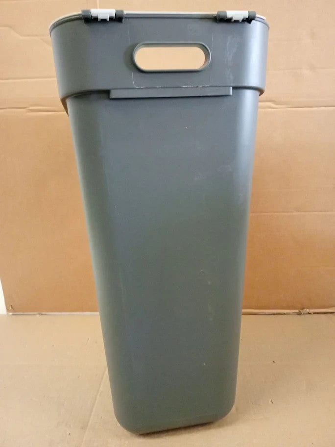 Curver 30Litre Recycling Bin Made From Plastic Grey 55x24.6x36.7
