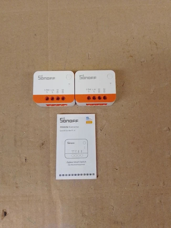 Sonoff ZBMINIL2 Extreme Zigbee Smart Light Switch Alexa Google Home 2pc New
