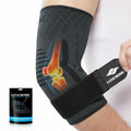 Lusenone Elbow Support  Strap Women Men Compression Sleeve XL New