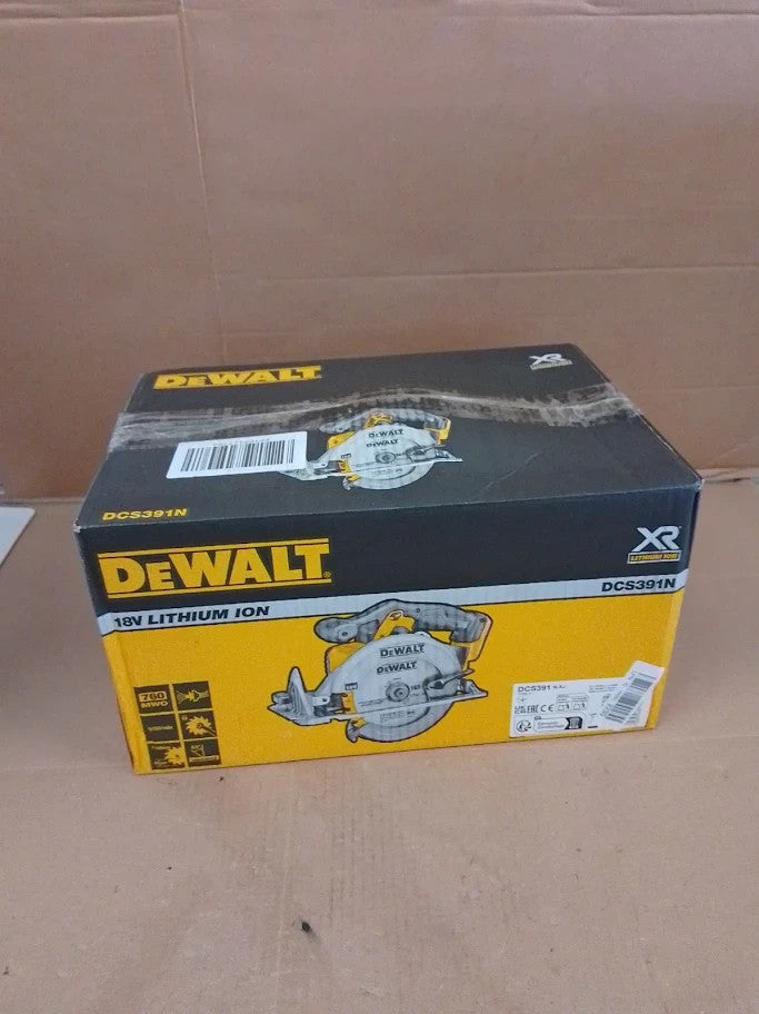 DEWALT DCS391 Circular Saw XR 16mm Bare Unit 9W 18V Yellow Black New