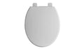Home Essentials Plastic Toilet Seat Polypropylene 4.4x36.4x44.5cm Grey New