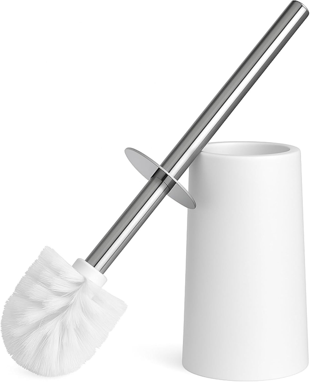 Toilet Brush Premium Loo Brush Set  Elegant Bathrooms Durable Hygienic New