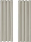 Deconovo Super Soft Solid Thermal Insulated Eyelet Room Darkening 55x69in New