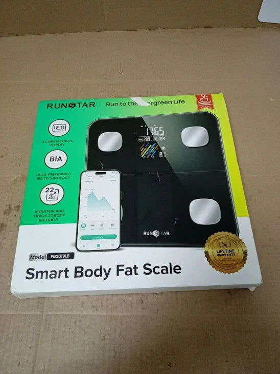 Runstar Scales Body Weight Fat Percentage Bathroom Scale High Accuracy New