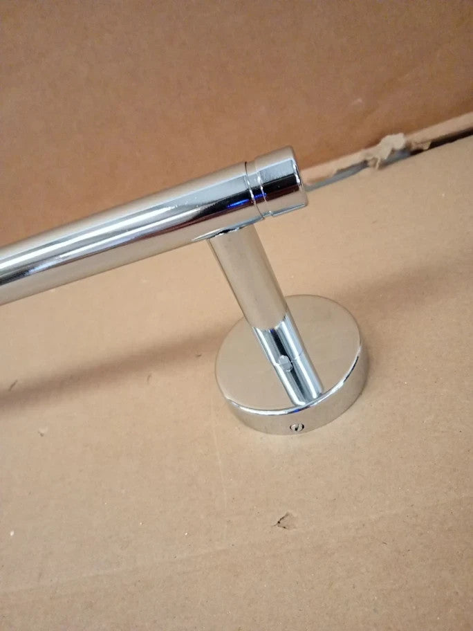 Habitat Wall Mounted Towel Rail Chrome 5.3x50x8cm New