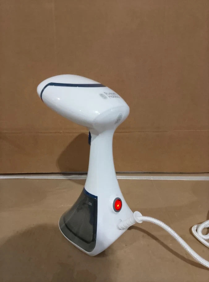 Russell Hobbs Steam Genie 2in1 Handheld Clothes Steamer Ironing Option White New
