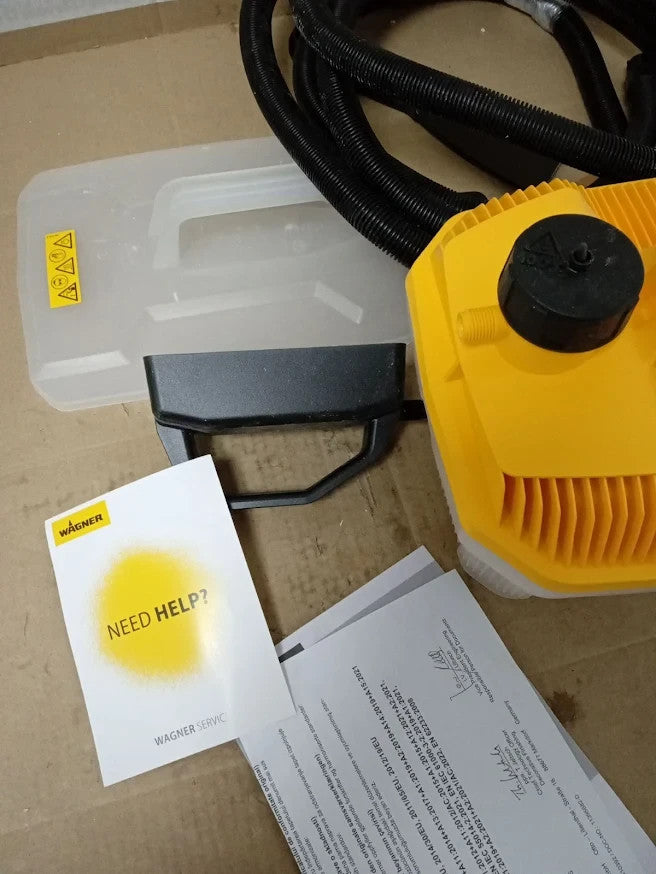 WAGNER SteamForce Plus 4L Wallpaper Stripper 2000W 70min Steam 3.7m Hose Design
