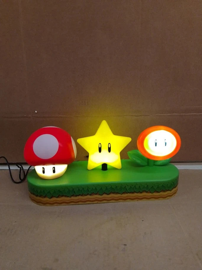 Paladone Super Mario Icon Light Officially Licensed Mario Brothers Free Standing