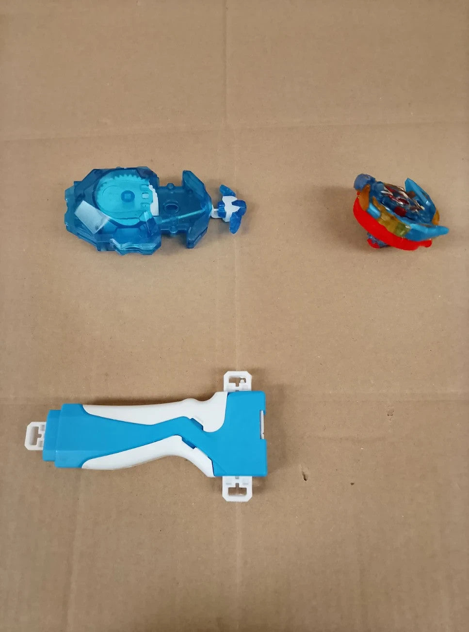 Desamvap Battling Tops Burst Booster B163 Brave Bey Launcher & Grip Battle Games