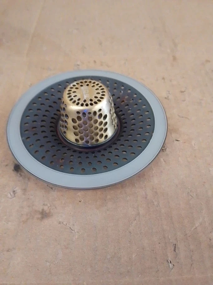 Lekeye Shower Drain Hair Catcher Bathtub Strainer Stall Protector Bronze New