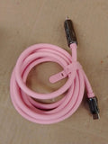 Lisen Pink iPhone Charger Cable 240W USB C Cable 4 In 1 Charging Cable 6.6ft