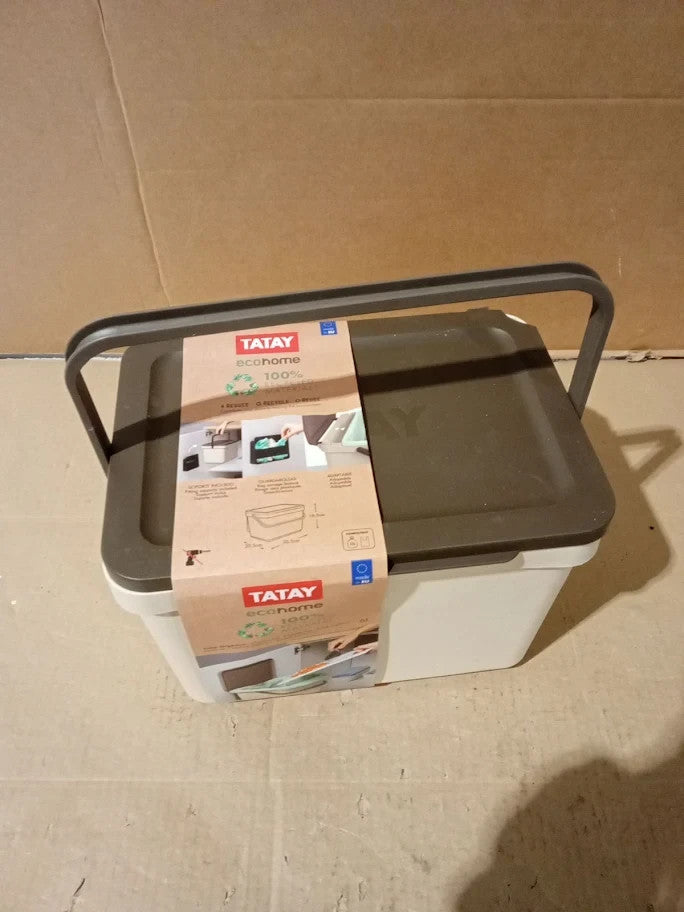 Tatay Kitchen Food Waste Caddy 6L Organic Bin Smart With Support Bracket Screws