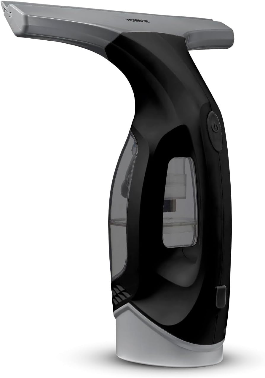 Tower T131001PL Cordless Window Vac Cleaner 20W Rechargeable Battery 150ml New
