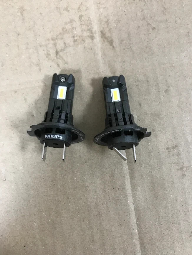 Philips H7 LED Headlight Bulbs Pair 12V White Car Headlamp
