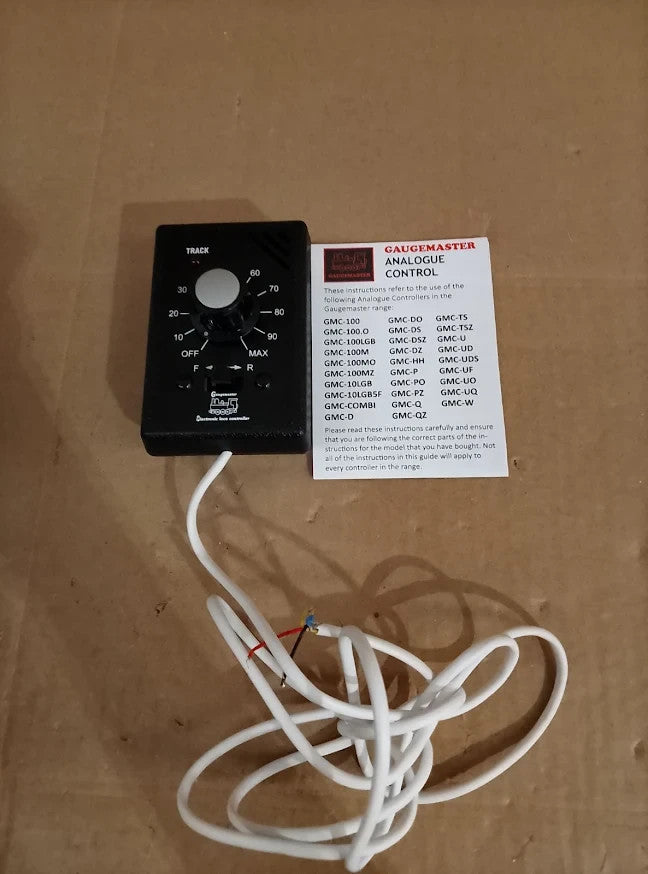 Gaugemaster GMC HH Single Track Handheld Model Railway Controller Feedback