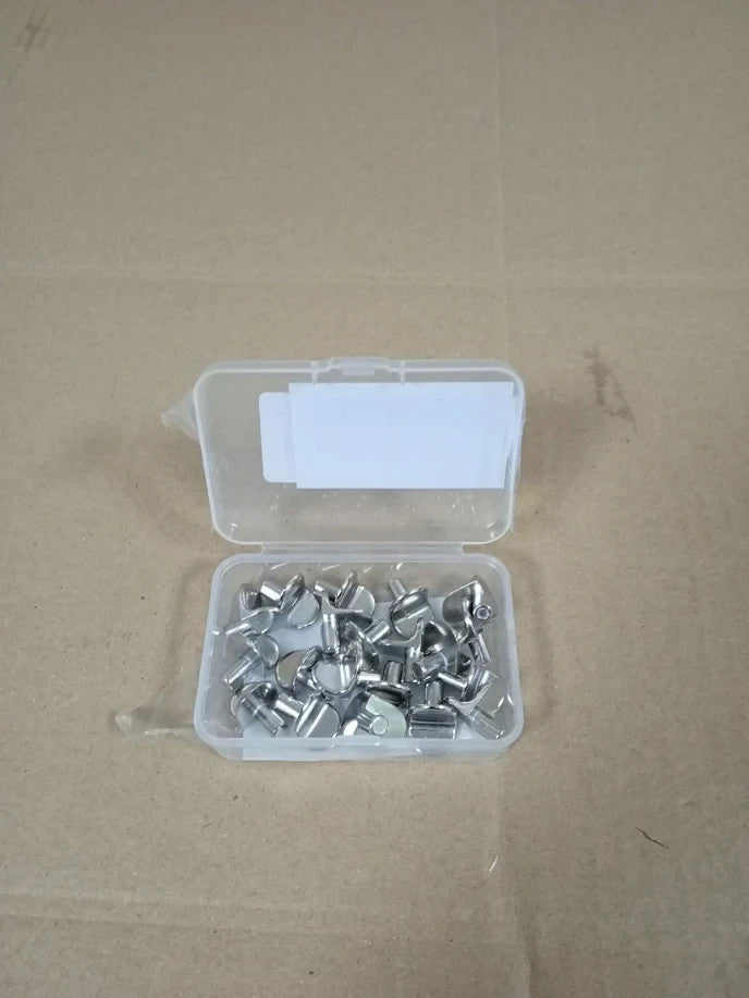 HZXINYI 5mm Shelf Pegs 20 Pieces L Shape Metal Support Pins Wardrobe Support New