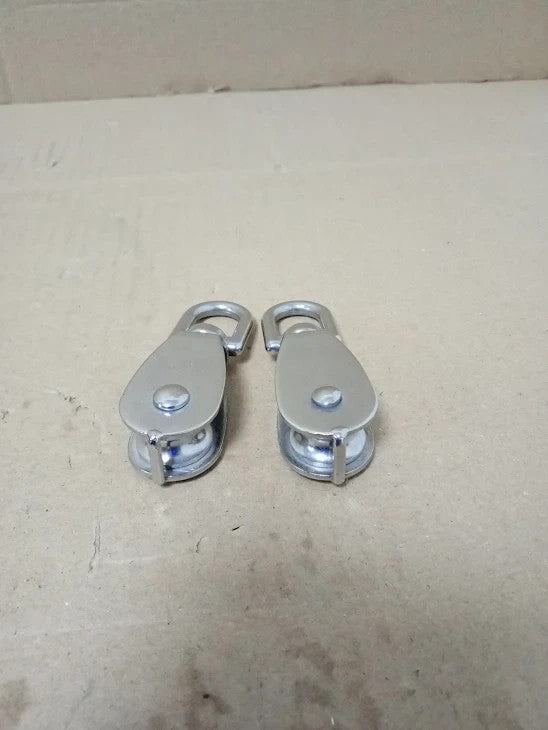 Imagine M20 Single Silver Pulleiys Block 304 Stainless Steel Wheel New