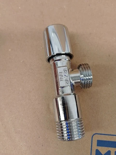 Grohe Brass Angle Valve 1/2in Pre Roughened Connection Thread 5.5x8.1x5.5cm New