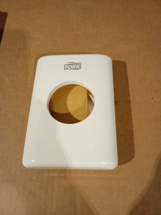 Tork Hygiene Bag Dispenser White 566000 Countertop 14x10cm New