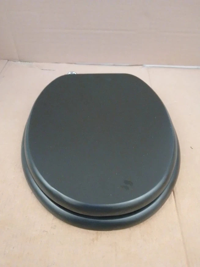 Argos Home Slow Close Wooden Toilet Seat Black Bathroom Replacement Seat Design