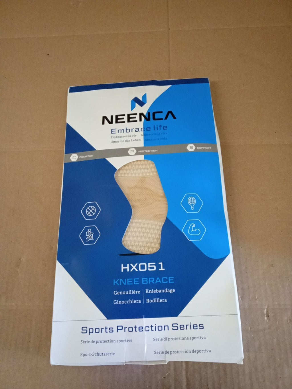NEENCA Professional Knee Brace Compression Sleeve Support Men Women Small New