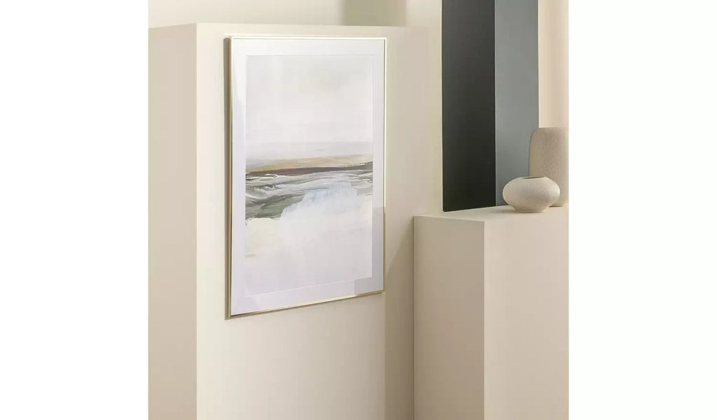 Hab Gold Aluminum Wall Frame 60x80cm New