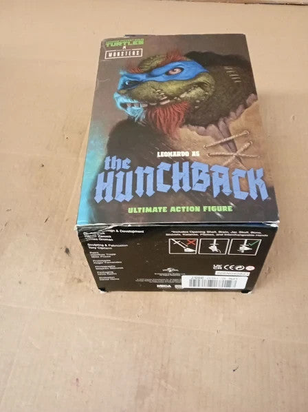 Neca Official Universal Monsters Vs Teenage Mutant Ninja Turtle Leonardo 7in