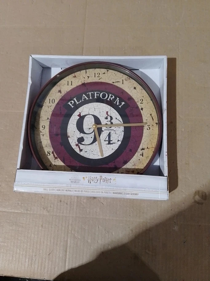 Pyramid International Harry Potter Platform 10 Wall Clock Multi Coloured