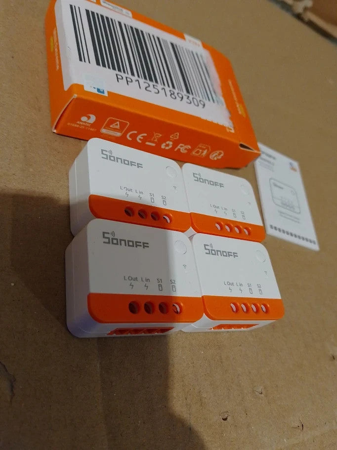 Sonoff ZBMINIL2 ZigBee Smart Switch No Neutral Wire Required 6A 1440W 2 Way New