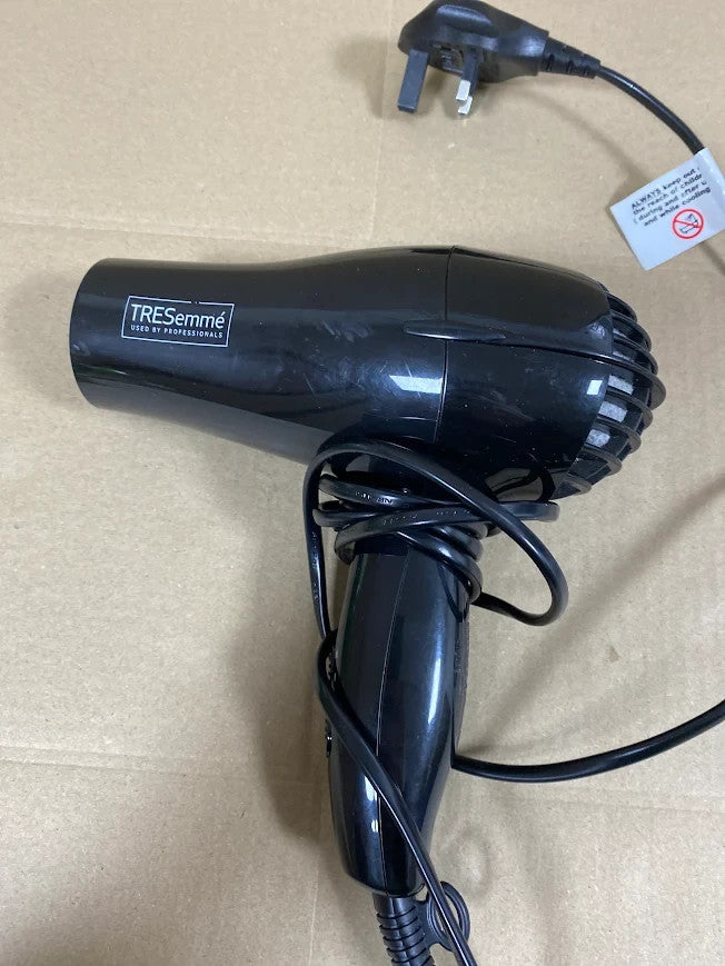 TRESemme Compact 2000W Hair DC Motor Dryer Lightweight 2 Speed Black